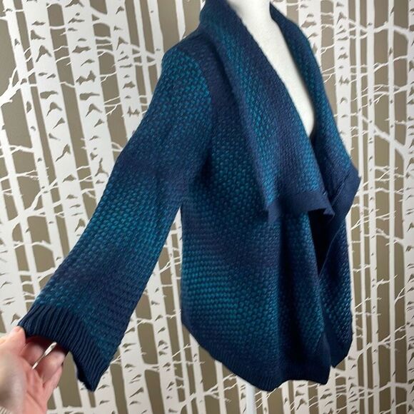 NWT Coldwater Creek Ombre Tweed Cardigan Sweater S - Picture 2 of 8